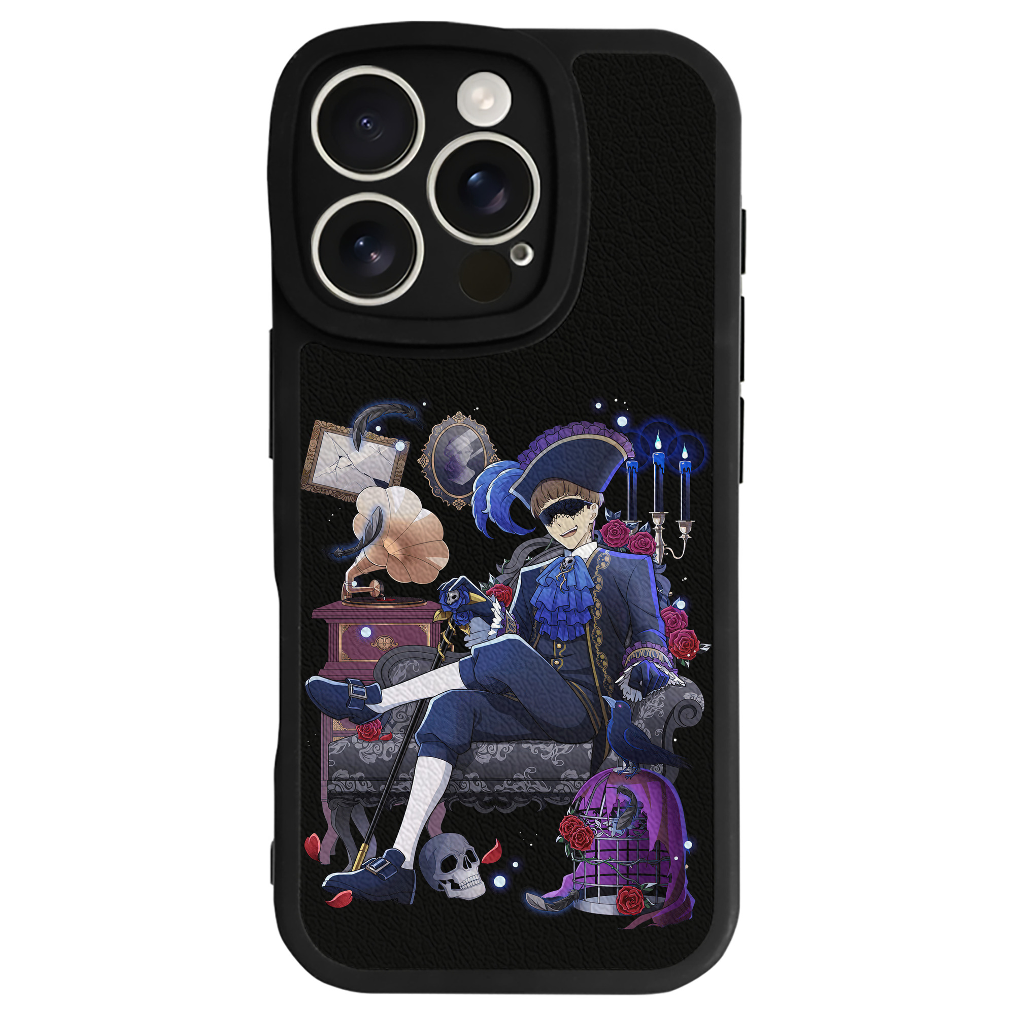 （画像用） 文豪ストレイドッグス Bungo Stray Dogs 【iPhone 16シリーズ対応】シリコンスマホケース（レザー調） 材質：シリコン